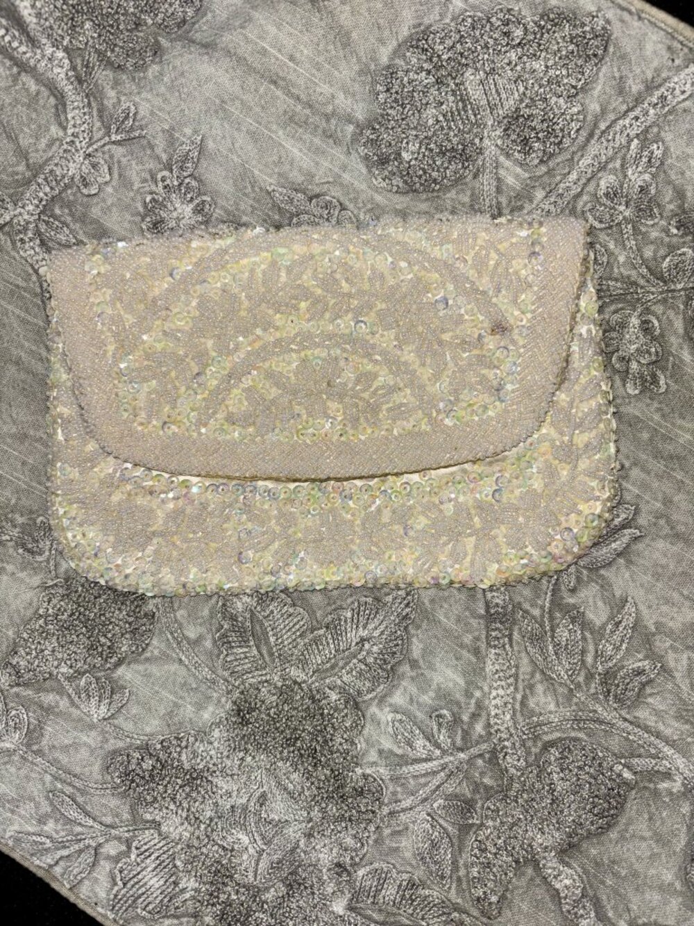 Vintage Whiting & Davis Sequin Clutch